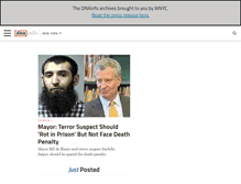 Tablet Screenshot of dnainfo.com